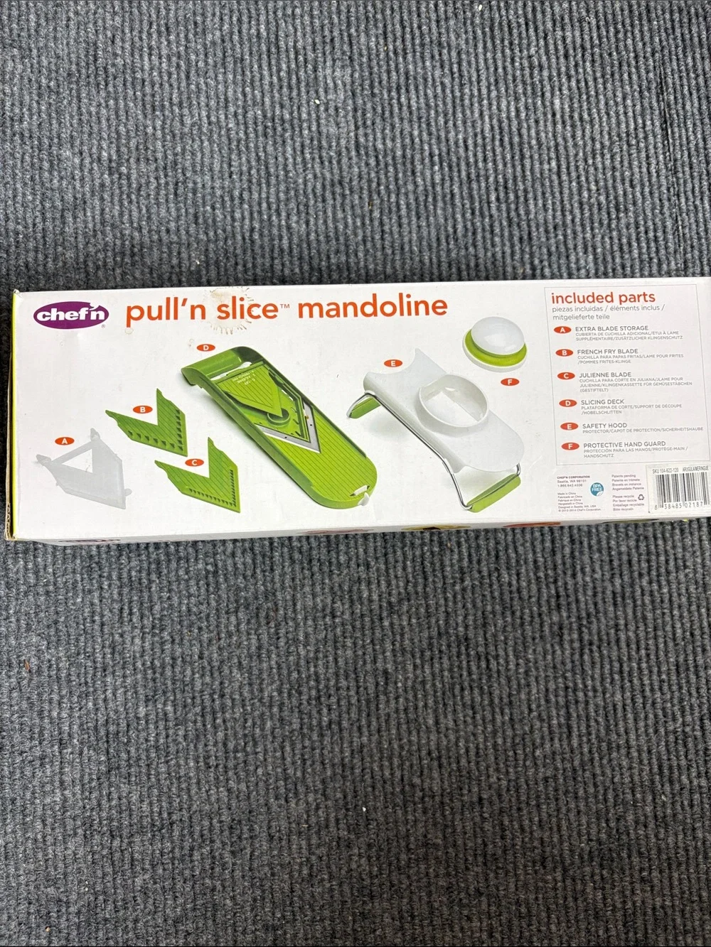 Pull'n Slice Mandoline - White and Green